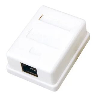 Розетка компьютерная rj 45 накладная