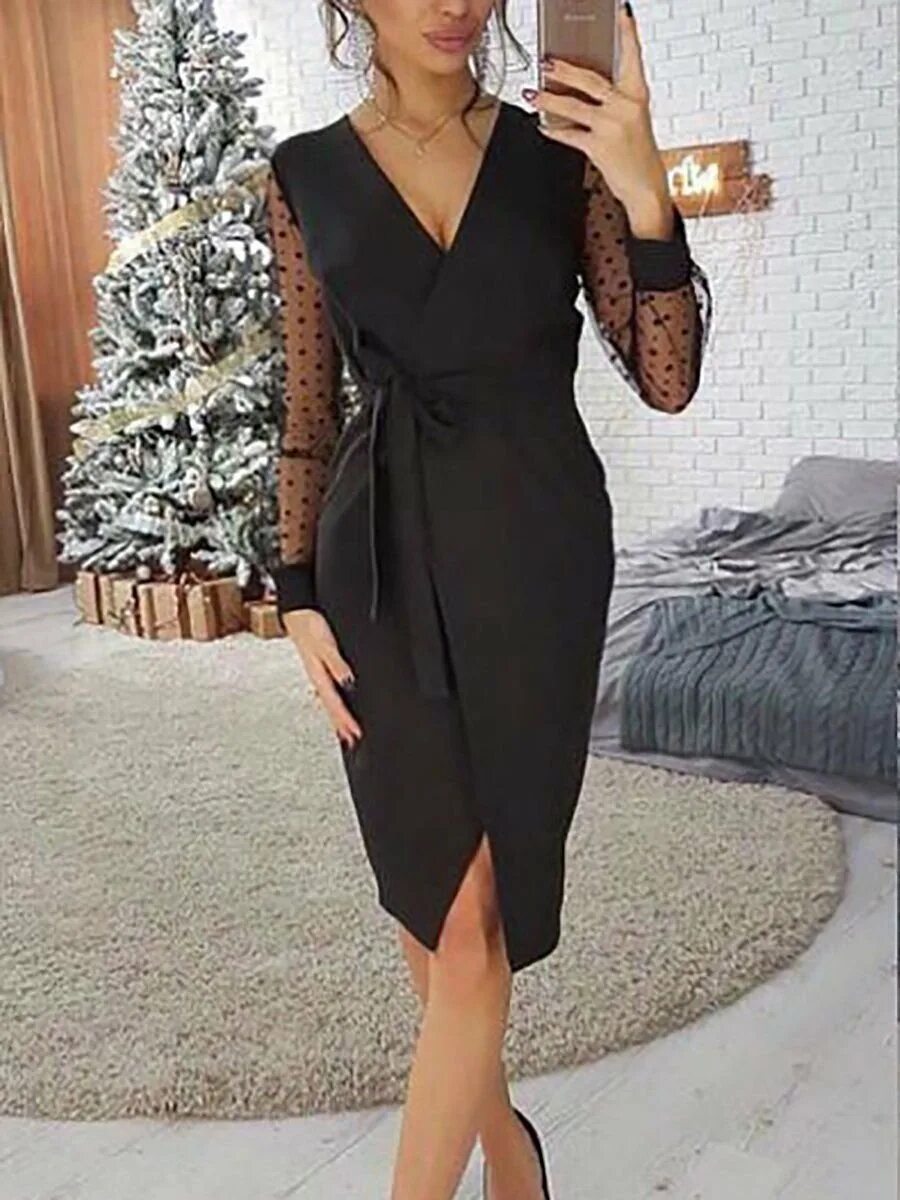 платье на новогодний корпоратив. красивые стильные платья. вечерний образ с черным платьем. модные черные платья. стильный новогодний образ.