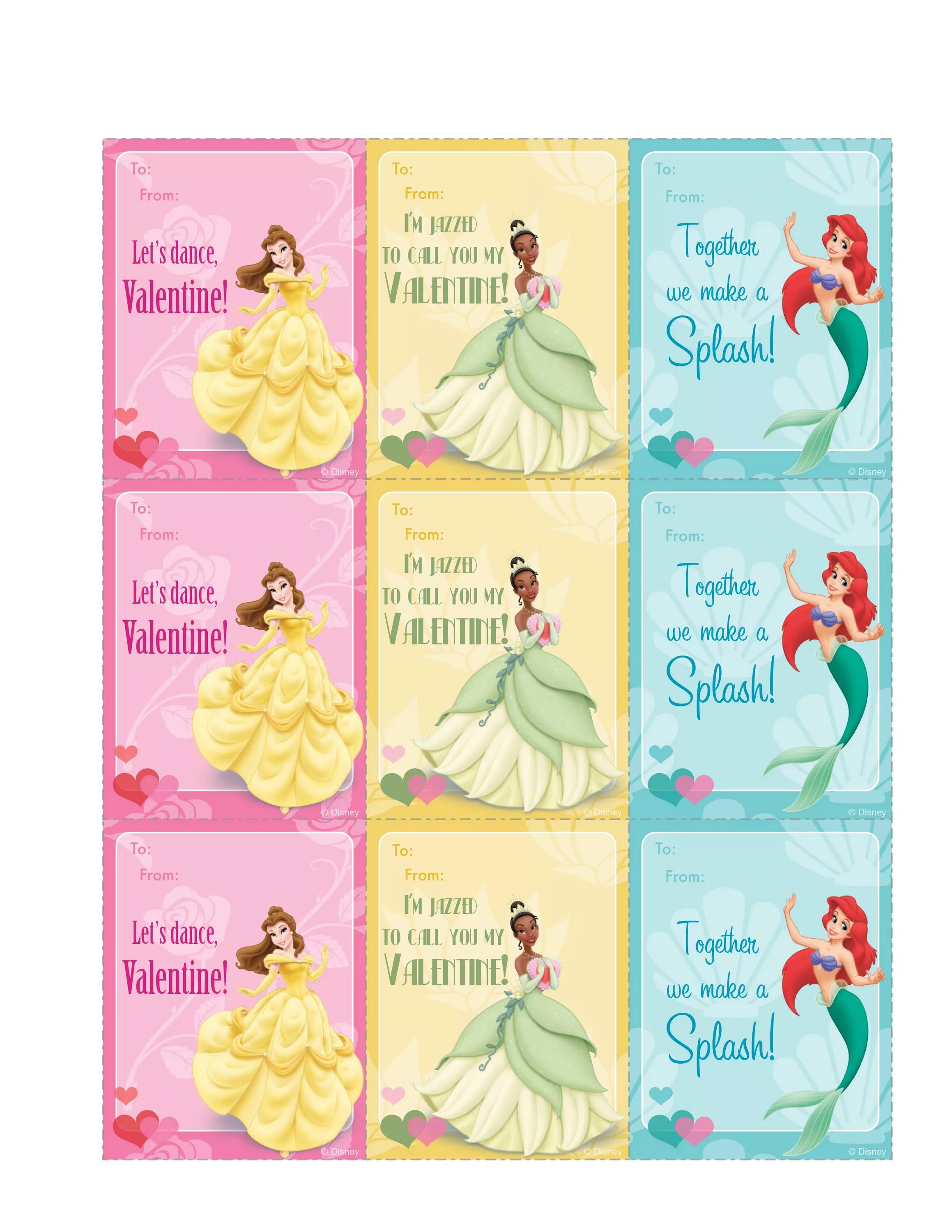 Princess Card. Disney Princess карты инструкция.