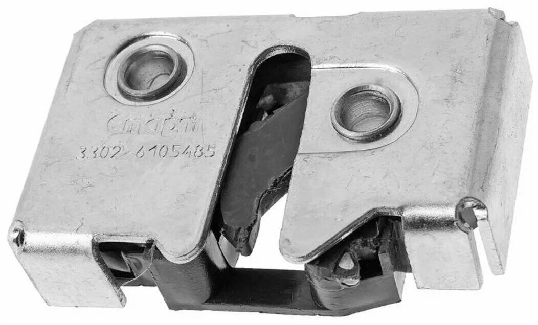 3302-6105484 запорный механизм замка правый. зн-053-01. запорный механизм замка. замок двери газ-3302 правый. механизм замка запорный (3302-6105484;газ-3302).