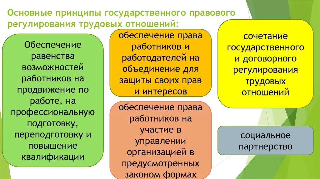 Принципы социального регулирования. Основные принципы правового регулирования. Правовое регулирование труда. Основные принципы правового регулирования трудовых отношений. Принципы правового регулирования социально-трудовых отношений.