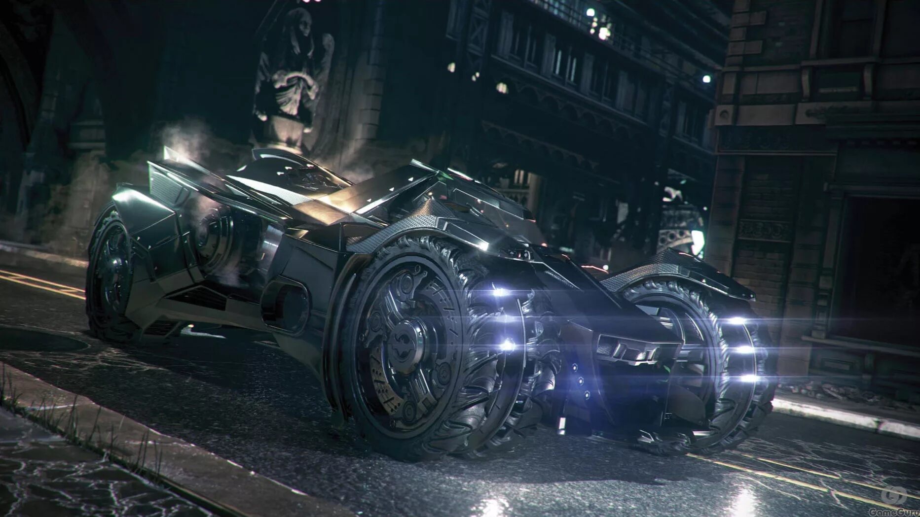 Batman Arkham Knight Batmobile. Бэтмен рыцарь Аркхем Бэтмобиль. Бэтмобиль рыцаря Аркхема. Бэтмен прхам Найт бэтмобидь. Аркхем кнайт игра