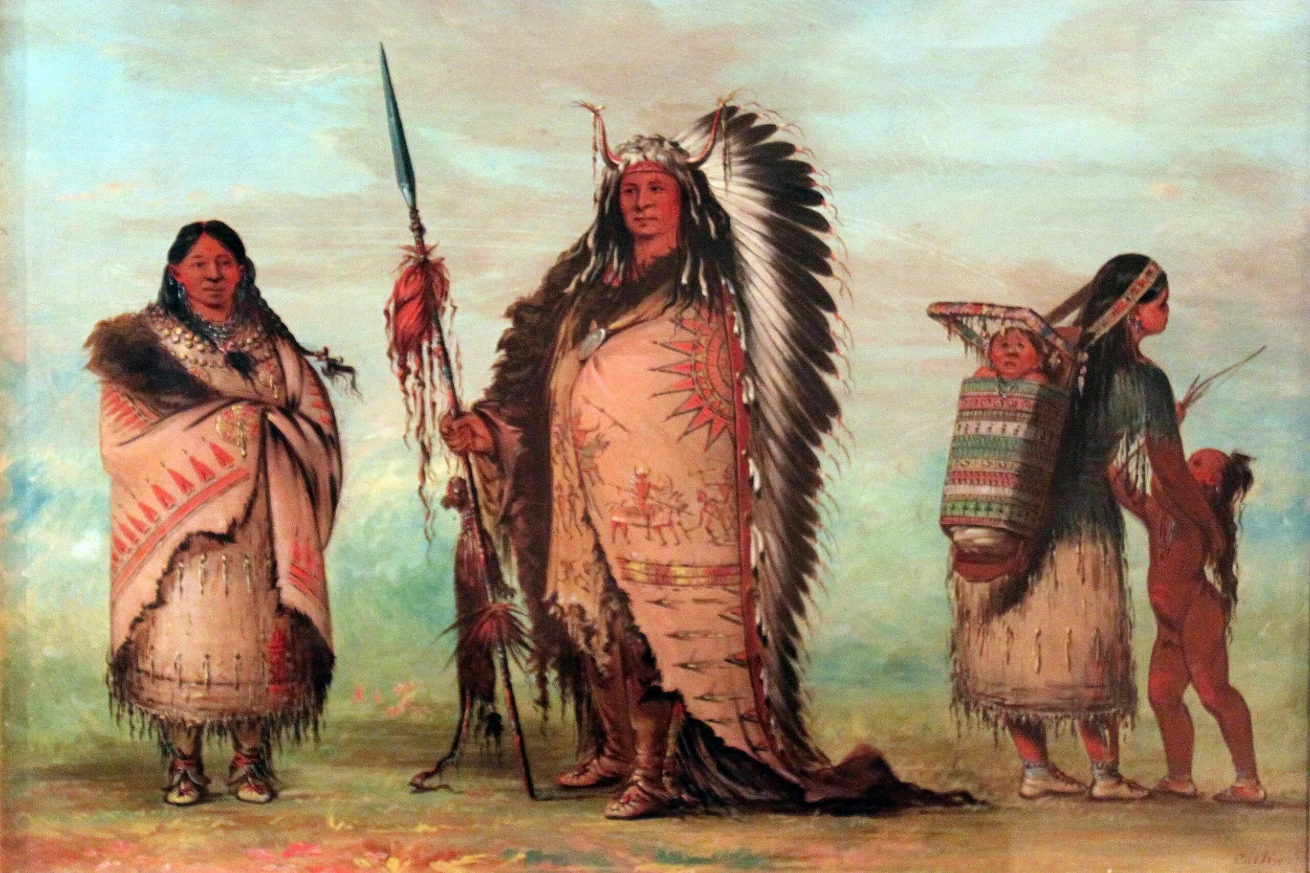 Native american lived