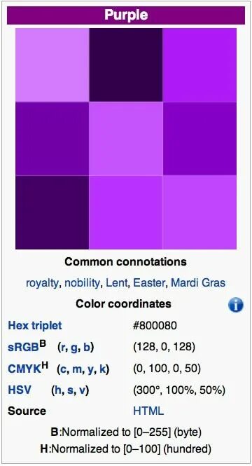 Purple hex