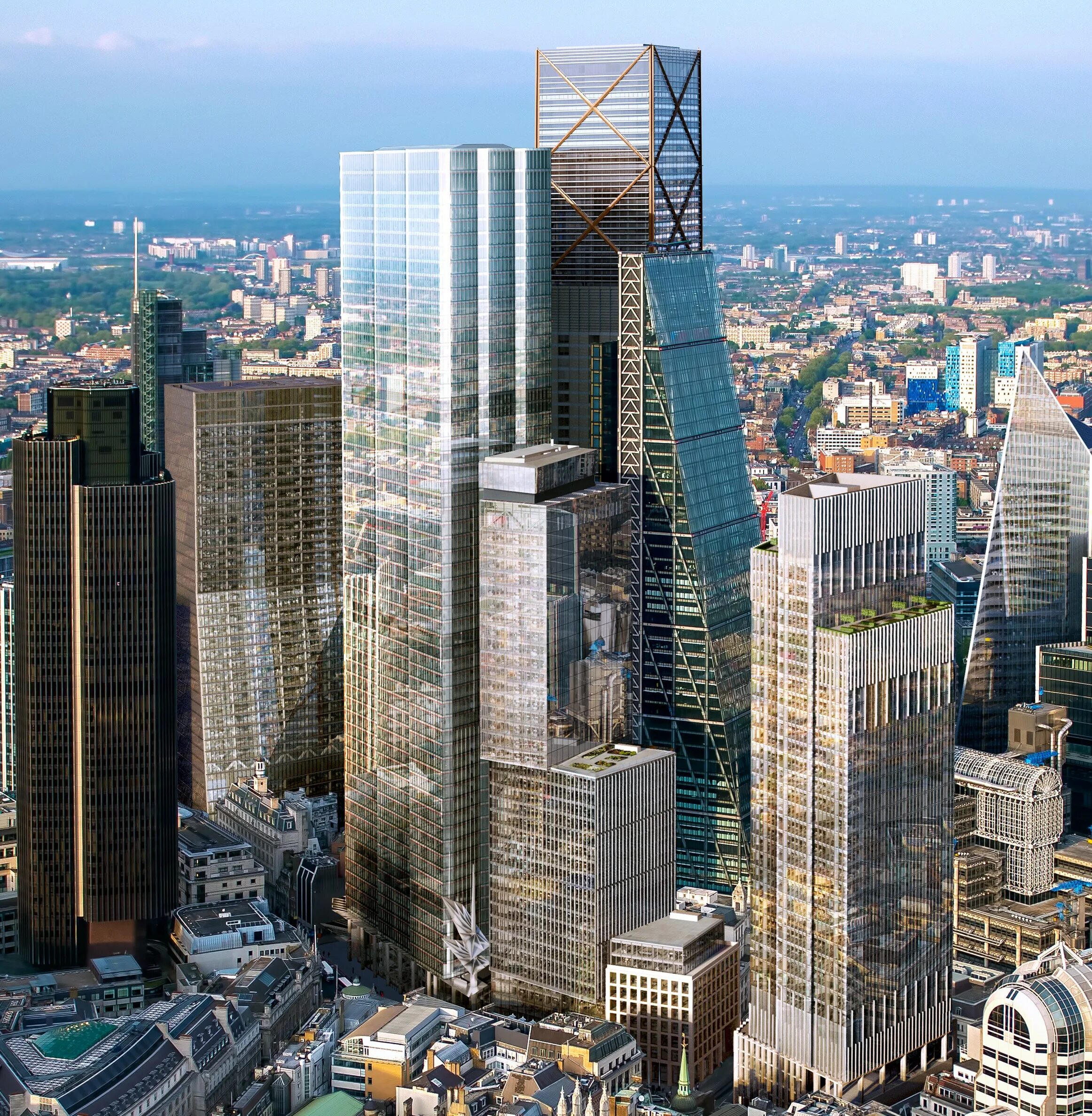 Небоскреб 22 Bishopsgate в Лондоне. Скайлайн ТАВЕР. Мемфис skyscrapers. Небоскреб Leadenhall.