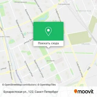 Бухарестская санкт петербург карта