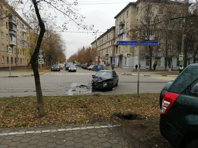 Авария в электростали сегодня. Улица Корешкова Электросталь. Электросталь перекресток улица Корешкова Первомайская.