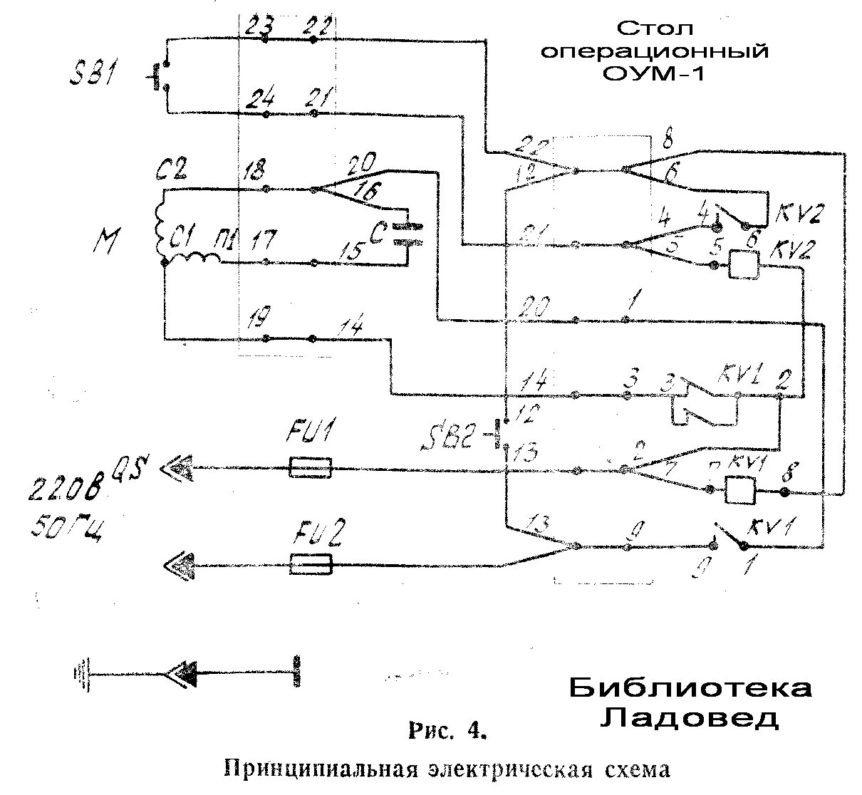 Схемы медицинских приборов