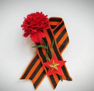 Какие цветы символ 9 мая