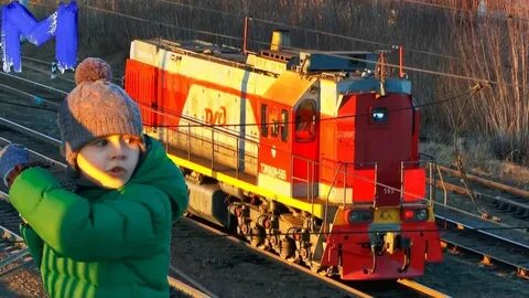 Видео про поезда москва