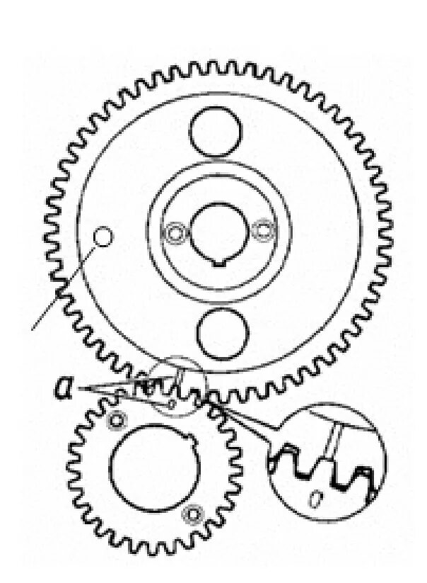 Метка на шестерне коленвала. Шестерня ГРМ УМЗ 421 метка. Метка шестерни распредвала УМЗ 4216. Метки ГРМ УМЗ 421. Шестерня ГРМ УМЗ 421.