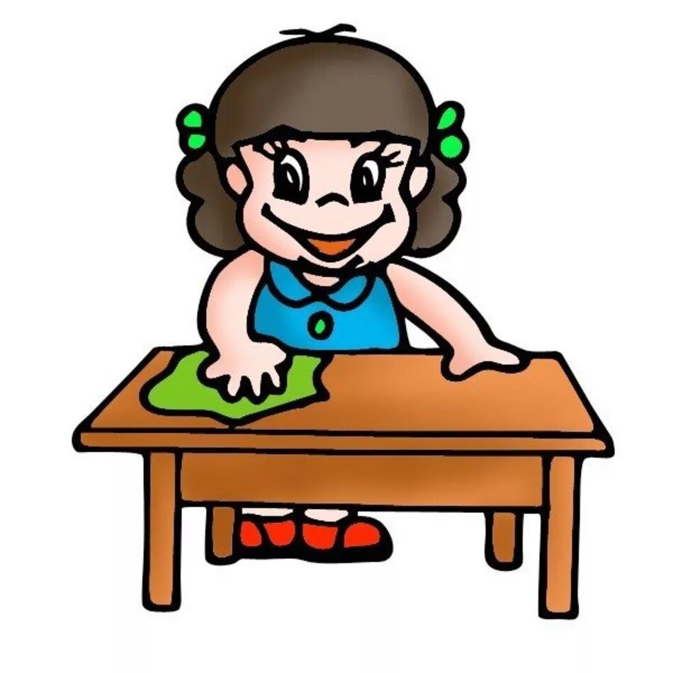 Tidy the table
