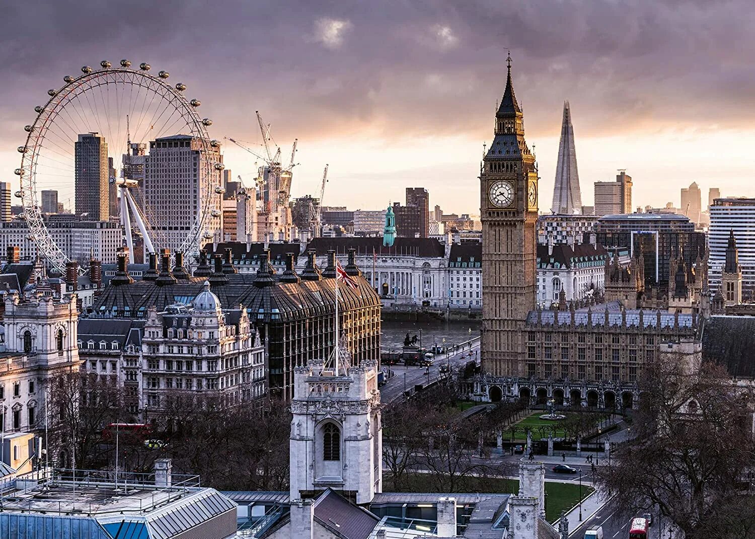 Страна 1000 городов. Пазл "Лондон. Виды города", 1000 Эл.. Лондон Скайлайн. Лондон панорама. Виды Лондона.