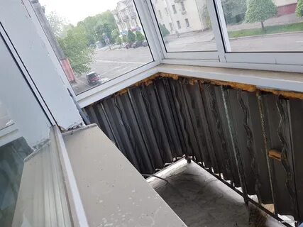 Объем балкона