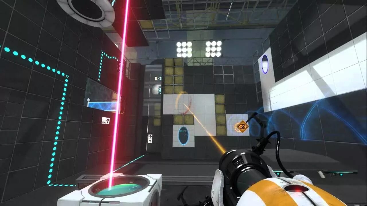 Игра Portal 2 кооператив. Portal 2 кооператив камера 10. Portal 2 Coop 3 глава 8. Модель уровня игры Portal 2.