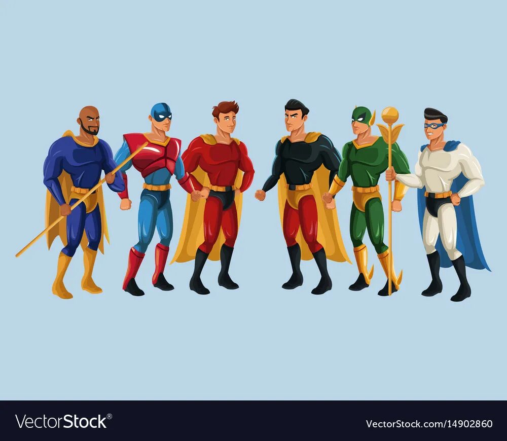 Супермен мультяшный. Superhero strong. Клон супермена. Супергерой мускулистый с оранжевой курткой. Французская команда супергероев.