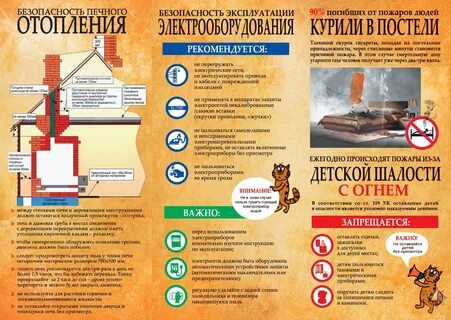 В печах используемых