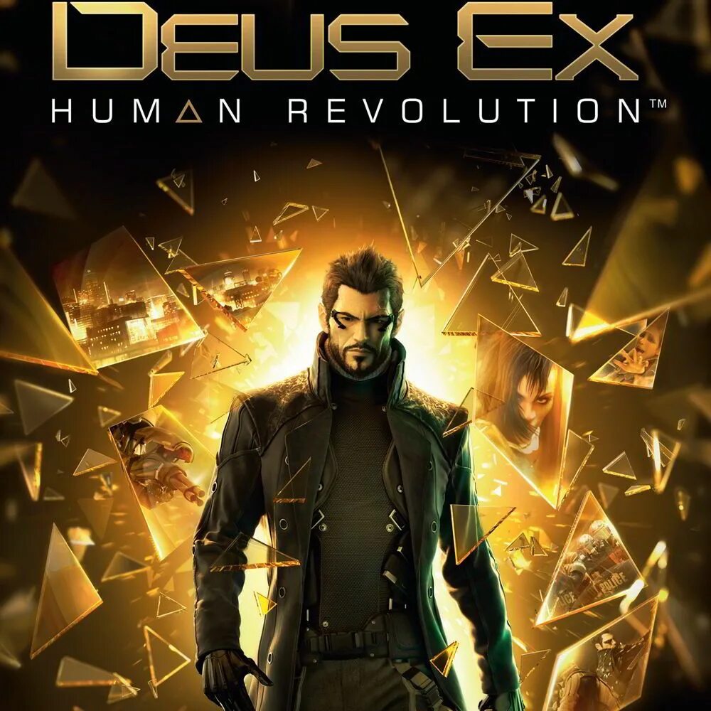 Деус экс хьюман революшен. Deus ex Human Revolution Постер. Диск для ps3 Deus ex: Human Revolution. Деус экс обложка.