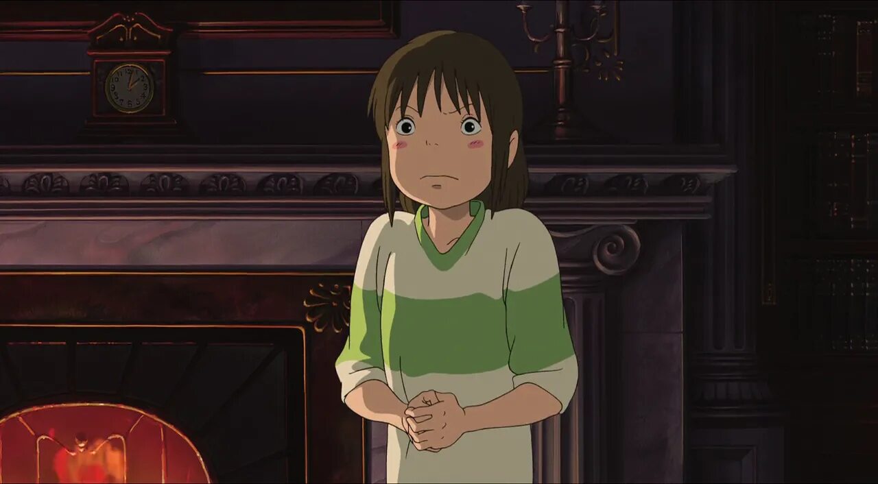 Воспитанный призраками. Spirited away 2001. Spirited away (2001) screencaps animation.