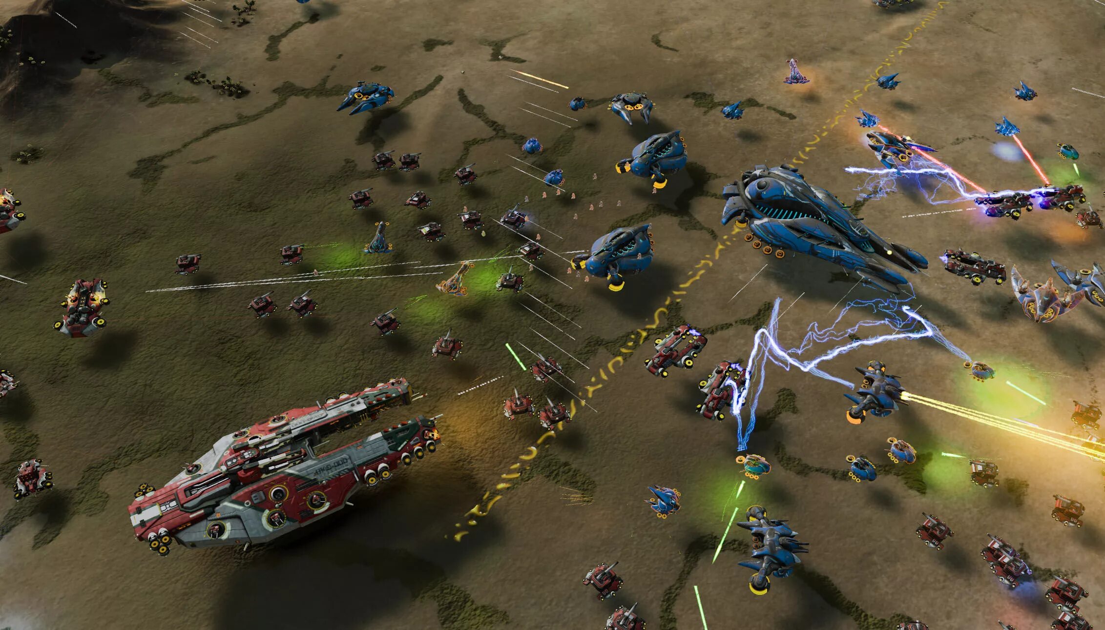 Ashes of the Singularity 2. Ashes-of-the-Singularity-1. Ashes of the Singularity Escalation. Стратегия в реальном времени.