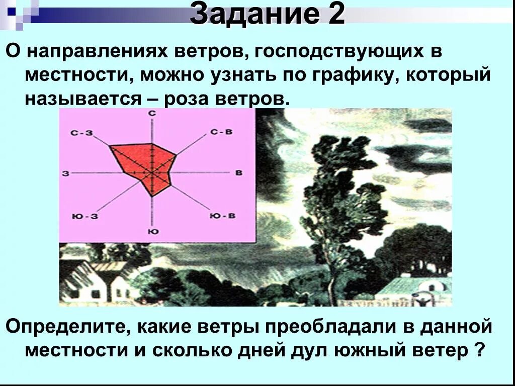 Направление ветра по Розе ветров. Как понять какие ветра поеобладали. Определение направления ветра. Определите преобладающее направление ветра