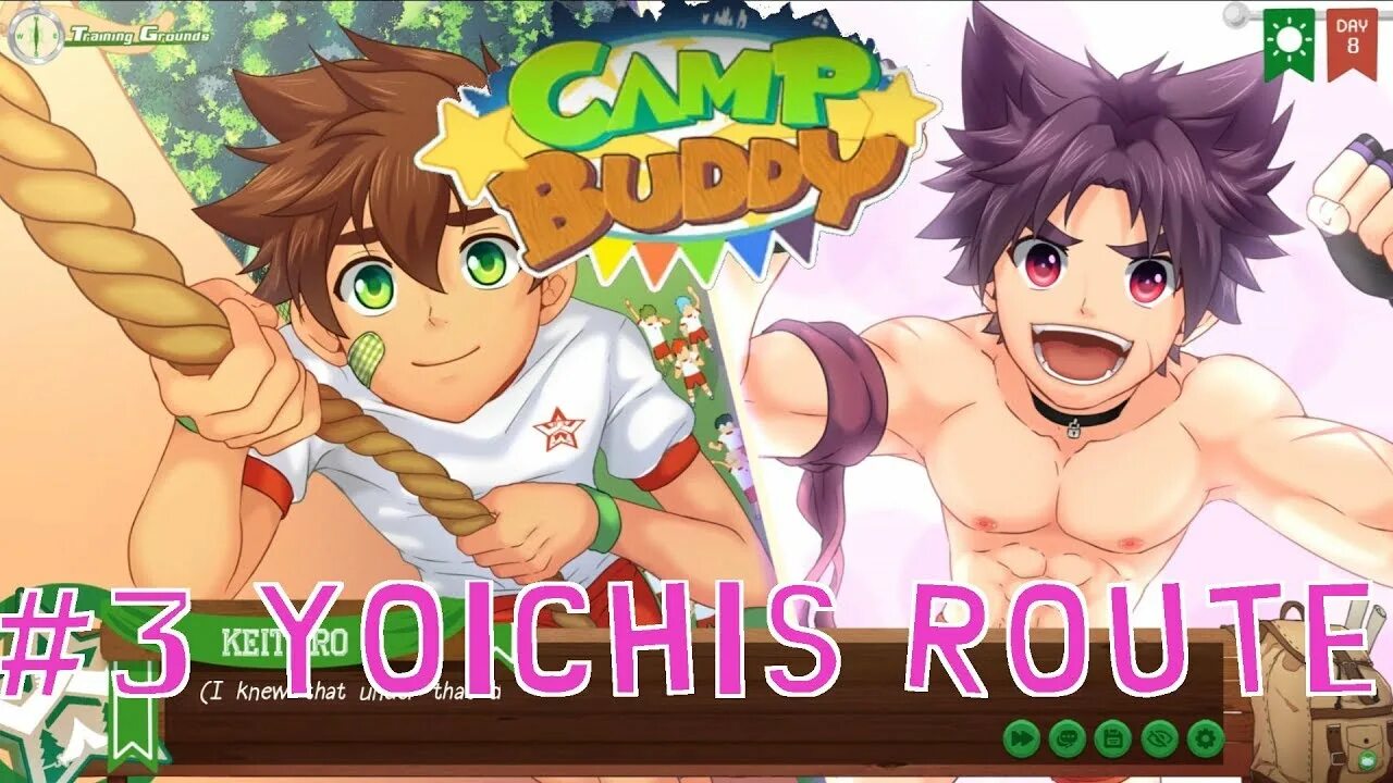 Camp buddy routes. Йоичи Юкимура Camp buddy. Camp buddy Натсуми. Натсуми Camp buddy яой. Camp buddy Хиро и Йоичи.