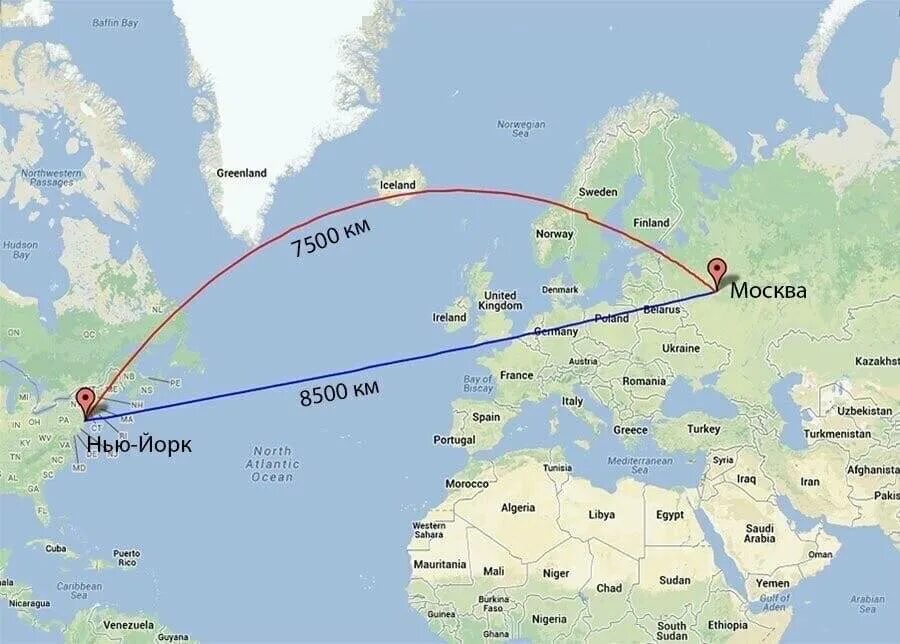 За сколько часов можно долететь. Маршрут Москва Нью-Йорк на самолете. Москва Нью-Йорк маршрут полета. Москва Нью-Йорк расстояние. Перелет Москва Нью-Йорк на карте.