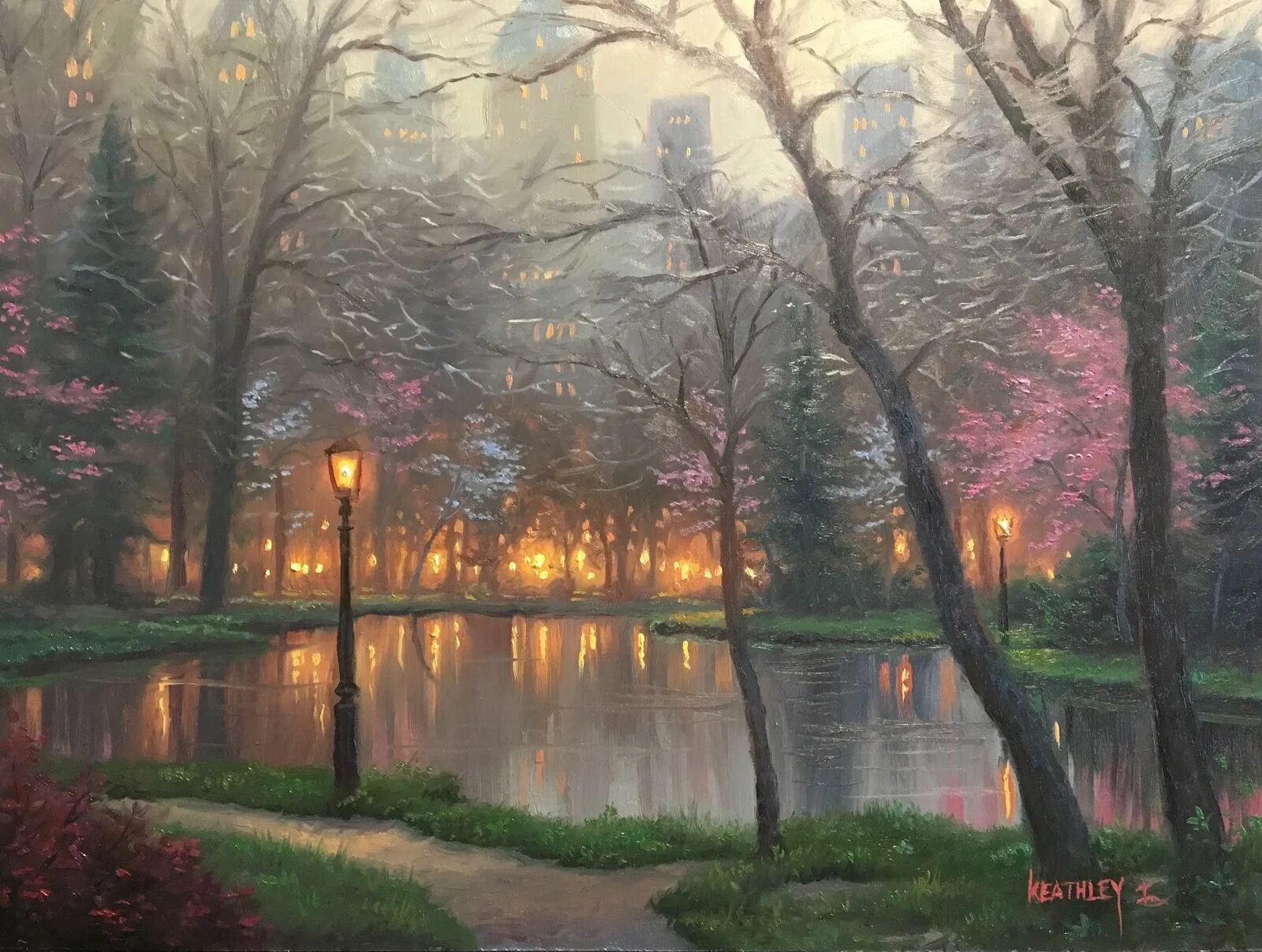 Mark parks. Художник Mark Keathley. Mark Keathley картины.