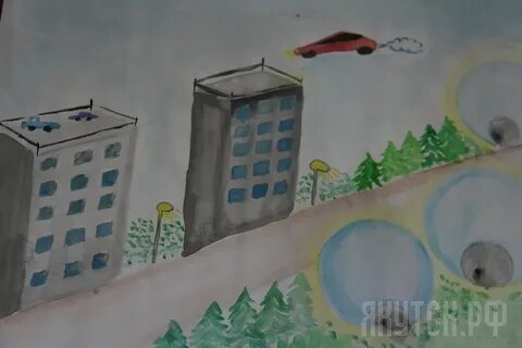 Якутск рисунок