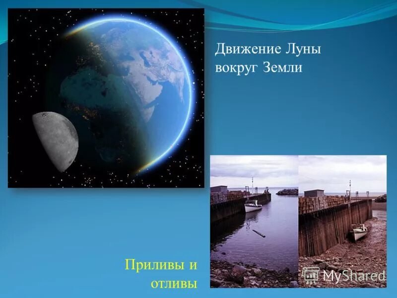 Движение вокруг луны происходит. Приливы и отливы Луна. Приливы и отливы астрономия. Влияние Луны и солнца на приливы и отливы. Луна влияет на приливы и отливы.