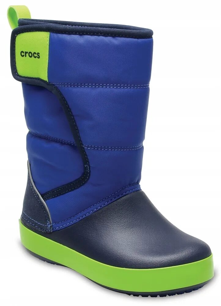 Купить детские сапоги мальчика. Сапоги крокс 204660. Crocs Дутики LODGEPOINT Snow Boot k. Крокс детские сапоги утепленные. Crocs LODGEPOINT сапоги.