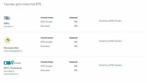 Сбер в втб без комиссии