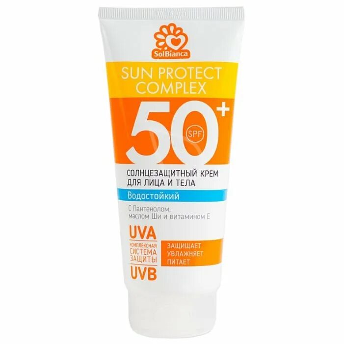 SOLBIANCA SPF 50 крем для лица и тела, водостойкий, солнцезащитный (200 мл). Sun protect spf50 солнцезащитный крем для лица, 50 мл.. SOLBIANCA Sun protect Complex солнцезащитный крем для лица и тела SPF 45. Солнцезащитный крем для тела водостойкий 200 мл. Spf купить в аптеке