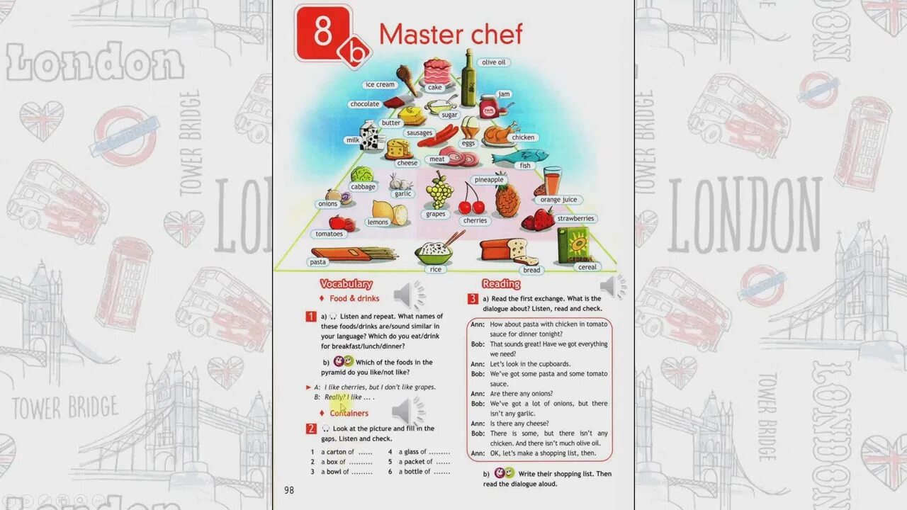 Презентация спотлайт 5 Master Chef. Master Chef Spotlight 5 класс. Английский язык 5 класс 8b Master Chef. Spotlight 5 модуль 8 Master Chef емкости.