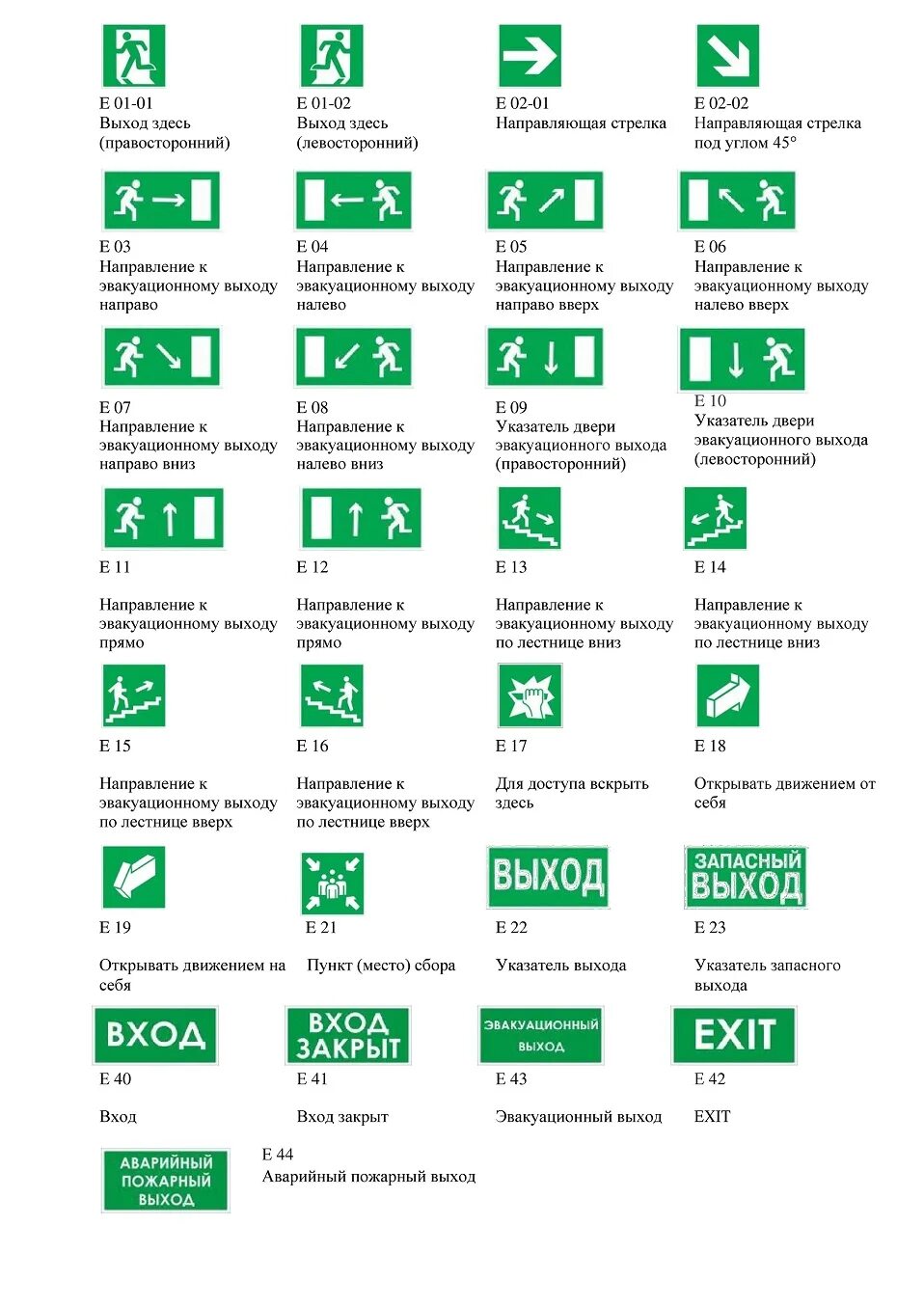 026-2015. эвакуационные знаки. 4. знаки эвакуации при пожаре направление к выходу. предупреждающие знаки пожарной безопасности и их значения.