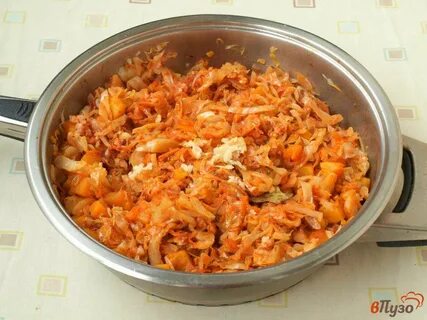 Капуста с тыквой
