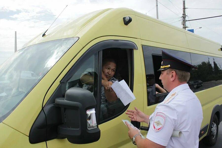 Работа на маршрутном автобусе