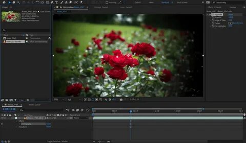 After effects encoder