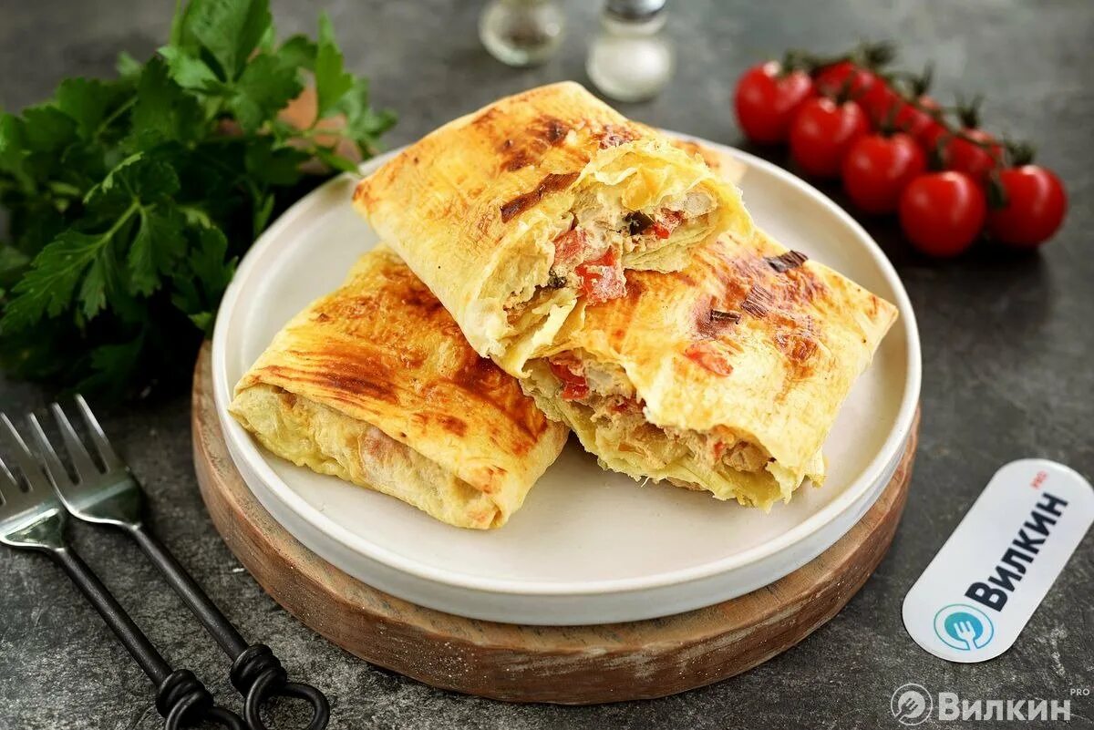 Рецепт запеченной курицы в лаваше