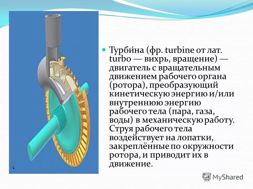 Цилиндр турбины