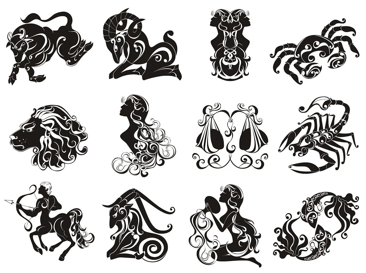 гравировка зодиаки. стилизованное изображение знаков зодиака. знак рыбы. фигурки внутри стекла. гравировка зодиаки.