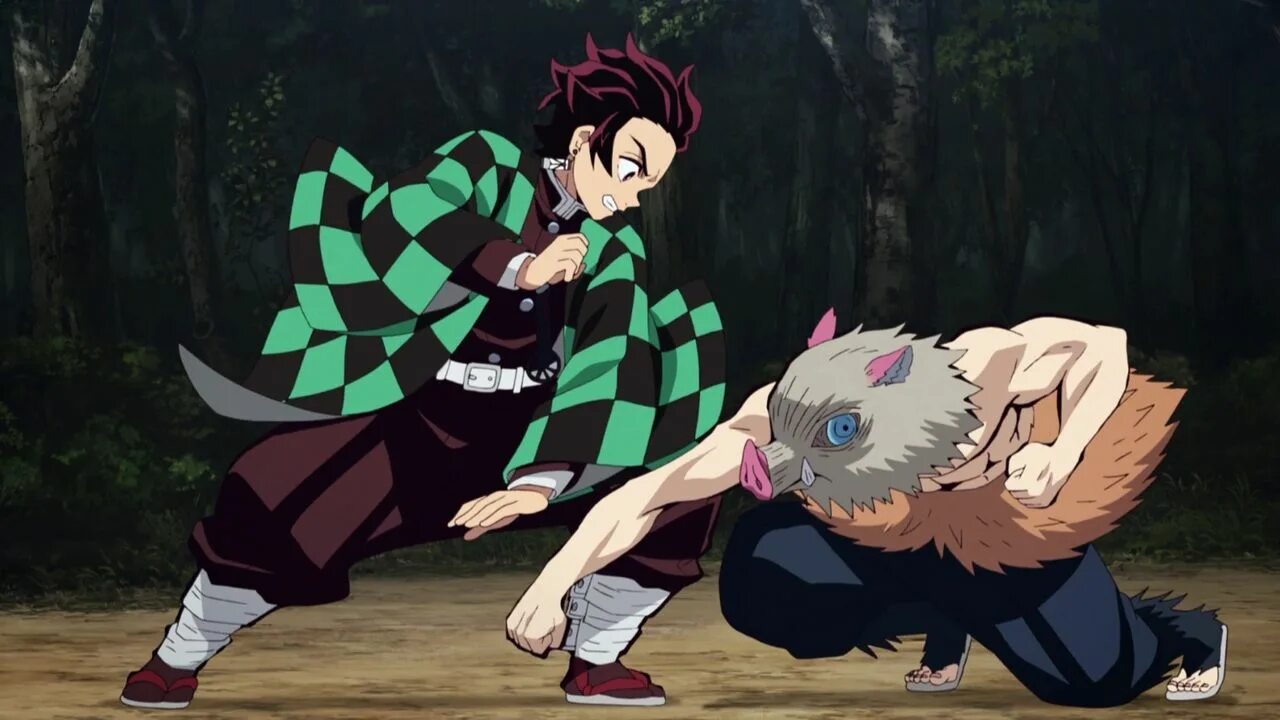 Demon slayer kimetsu no yaiba hashira training. Клинок рассекающий демонов команда Танджиро. Клинок рассекающий демонов Танджиро демон. Клинок рассекающий демонов Иносукэ.