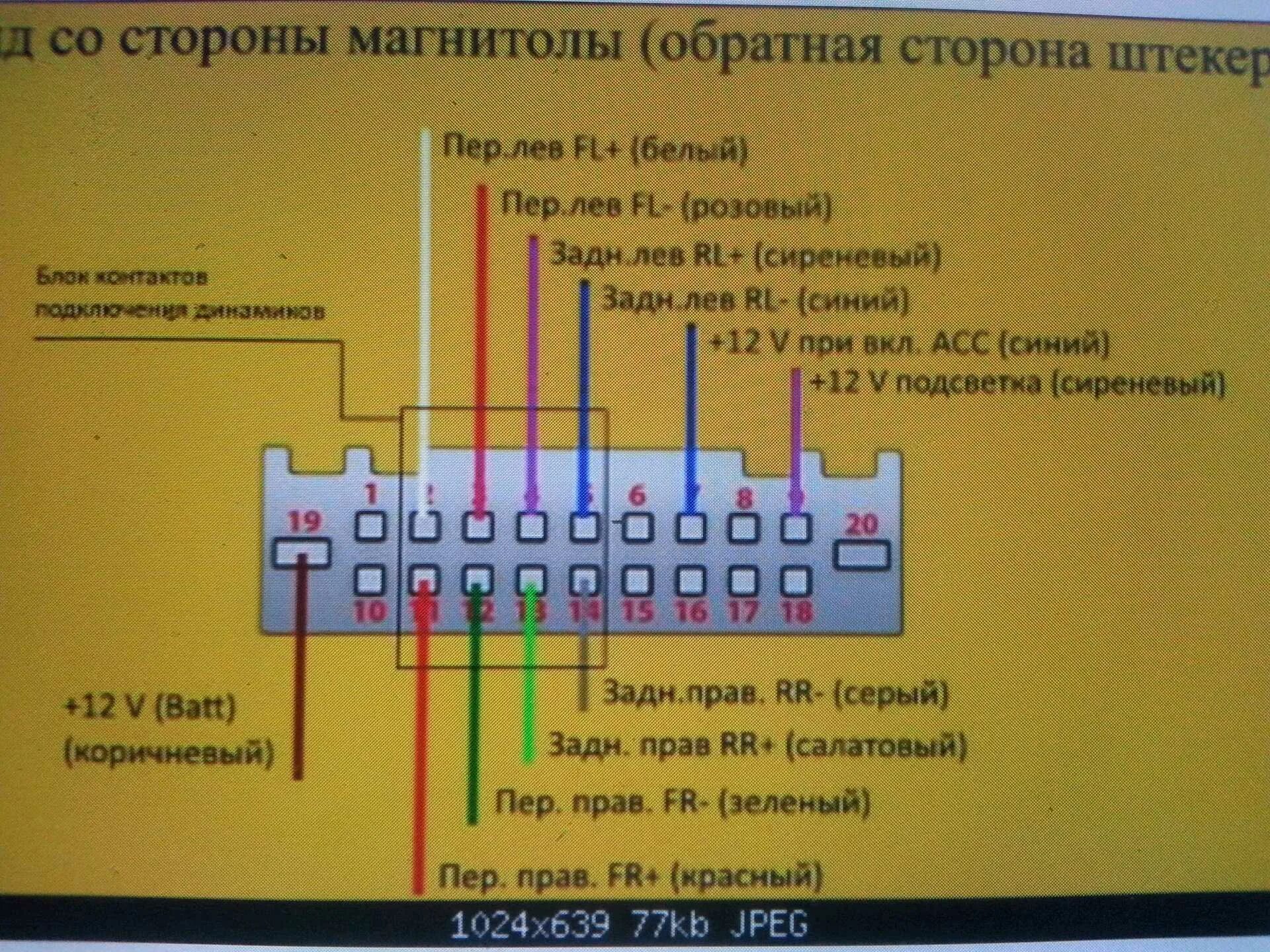 Распиновка контактов магнитолы. Разъем панели магнитолы 20 Pin сони. Распиновка магнитолы Пионер deh p6000ub.