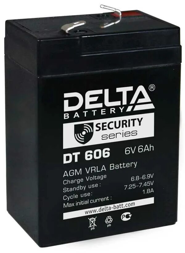 Аккумулятор 6 ампер часов. Аккумулятор delta dt 606. delta dt-606 6v 6ah. delta акб delta 6 ач 6 вольт dt 606. delta battery dt 606 6в 6 а·ч.