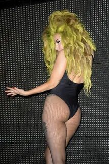 Lady gaga fishnets