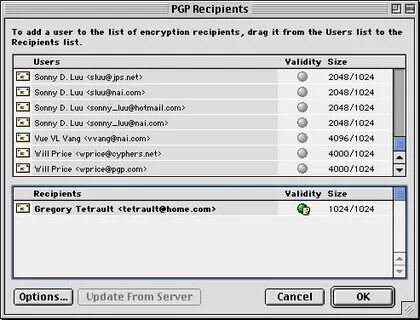 Begin pgp message
