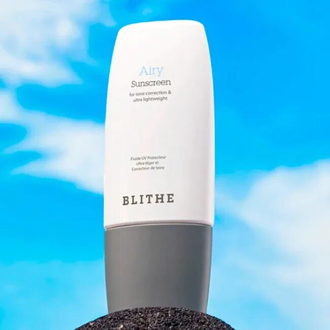 Blithe крем солнцезащитный - airy Sunscreen, 50мл. Blithe airy Sunscreen SPF 50+. [Blithe] солнцезащитный крем для лица airy Sunscreen, 50 мл. Солнцезащитный крем airy Sunscreen (50ml). Blithe honest sunscreen