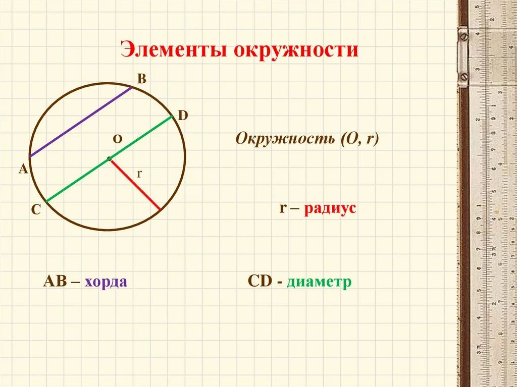 Взаимное расположение прямой и окружности 8 класс. Элементы окружности. Компоненты окружности. Окружность элементы окружности. Элементы окружности 8 класс.