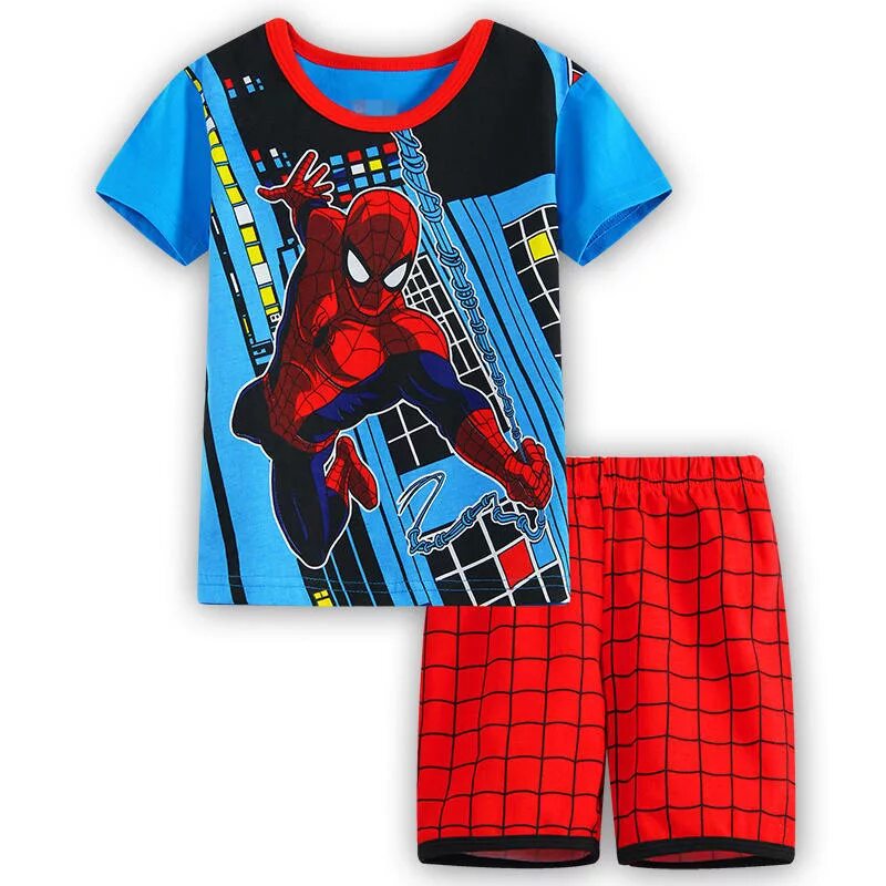 Детская пижама шортах. Пижама Спайдермен для мальчика коттон. Пижама Спайдермен для мальчика коттон серая. Пижамка с человеком пауком для мальчиков. Детские пижамы с супергероями.