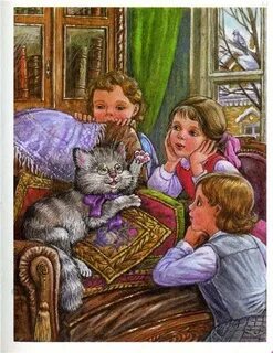 Ночь сказка кот
